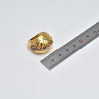 خاتم ليغوريا ذهب 18 - صورة 2