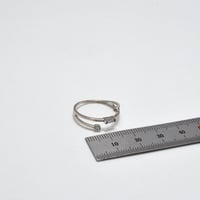 خاتم ايطالي ذهب 18 - صورة 2