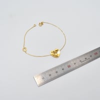 طقم قلب ذهب 18 - صورة 3