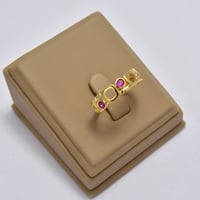خاتم ليو ذهب 18 - صورة 1
