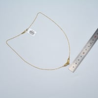 عقد ايطالي ذهب 18 - صورة 2