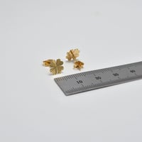 حلق ايطالي ذهب 18 - صورة 2