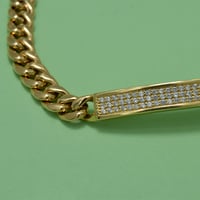 سوار جنزير ذهب 18 - صورة 2