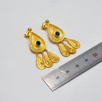 حلق ذهب 21 - صورة 2