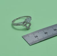 خاتم سولتير ذهب 18 - صورة 3