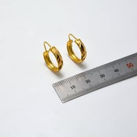 حلق ذهب 21 - صورة 2