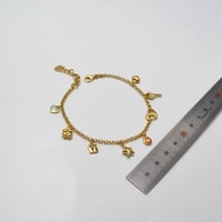 سوار اليس ذهب 18 - صورة 2