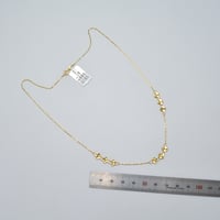 عقد ايطالي ذهب 18 - صورة 3