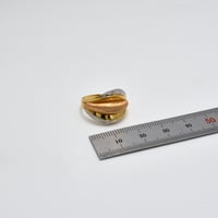 خاتم ايطالي ذهب 18 - صورة 2