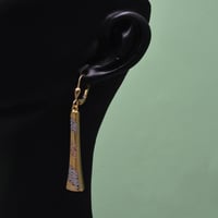 حلق ايطالي ذهب 18 - صورة 1
