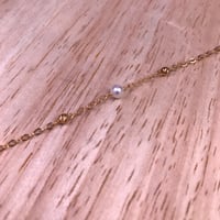 سوارة لولوة ذهب 21  - صورة 2