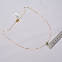 عقد ايطالي ذهب 18 - صورة 3
