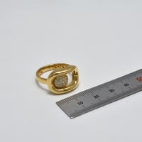 خاتم ايطالي ذهب 18 - صورة 2