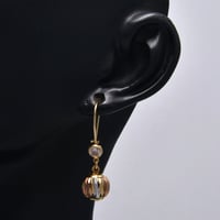 حلق ايطالي ذهب 18 - صورة 1
