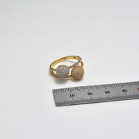 خاتم ايطالي ذهب 18 - صورة 2