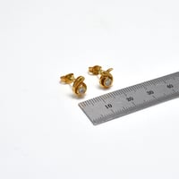 حلق ذهب 18 - صورة 2