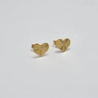 حلق ايطالي ذهب 18 - صورة 1
