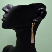حلق ايطالي ذهب 18 - صورة 2