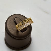 خاتم ايطالي ذهب 18 - صورة 1