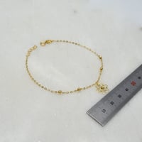 سوار فرفشه ذهب 18 - صورة 2