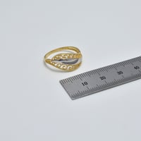 خاتم نابولي ذهب 18 - صورة 2