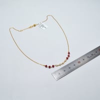 عقد روبي ذهب 21 - صورة 2