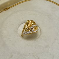 طقم كالزا ذهب 18 - صورة 3