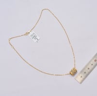 عقد مشوك ذهب 18 - صورة 2