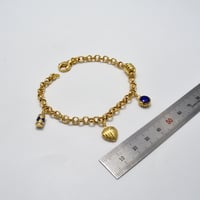 سوار ايطالي ذهب 18 - صورة 2