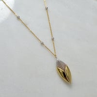 عقد ايطالي ذهب 18 - صورة 1