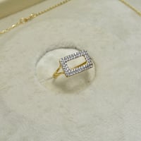 طقم ايطالي ذهب 18 - صورة 2