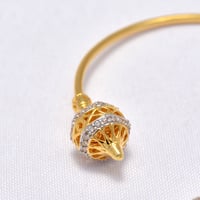 سوار غزل جواهر ذهب 21 - صورة 2