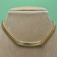 عقد جنزير ذهب 18 - صورة 1
