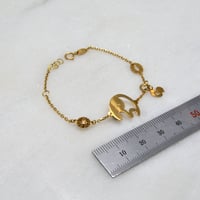 سوار ذهب 18 - للاطفال - بناتي - صورة 2