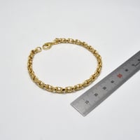 سوار جنزير ذهب 18 - صورة 2