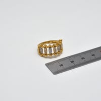 خاتم ايطالي ذهب 18 - صورة 2