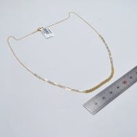عقد ببلز ذهب 18 - صورة 2
