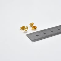 حلق ايطالي ذهب 21 - صورة 2