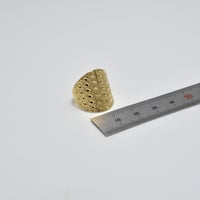 خاتم ايطالي ذهب 18 - صورة 2