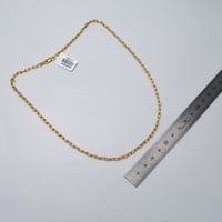 عقد جنزير ذهب 18 - صورة 2