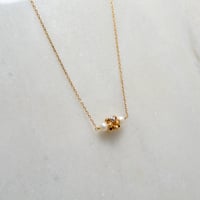 عقد قماشة ذهب 21 - صورة 1