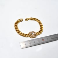 سوار جنزير ذهب 18 - صورة 2