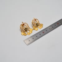 حلق صباح الخير ذهب 21 - صورة 3