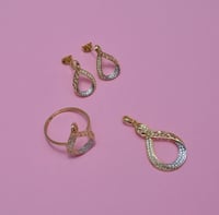 نص طقم مايكرو ذهب 18 - صورة 1