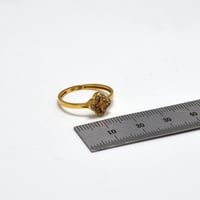 خاتم ايطالي ذهب 18 - صورة 2