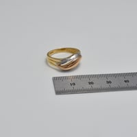 خاتم ايطالي ذهب 18 - صورة 2