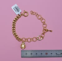 سوار جنزير ذهب 18 - صورة 2
