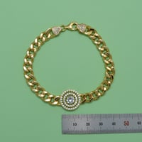 سوار جنزير ذهب 18 - صورة 3