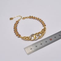 سوار جنزير دوريكا ذهب 18 - صورة 3