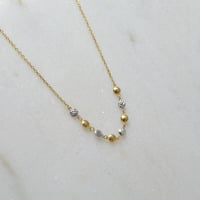 عقد ايطالي ذهب 18 - صورة 1